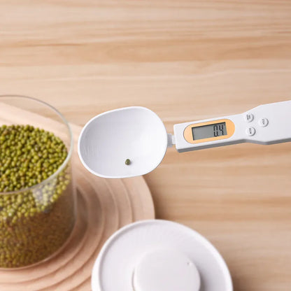 LCD Digital Measurement Adjustable Weighing Spoon Kitchen Scale Electronic Measuring Spoon Coffee Powder Scale Baking Scale